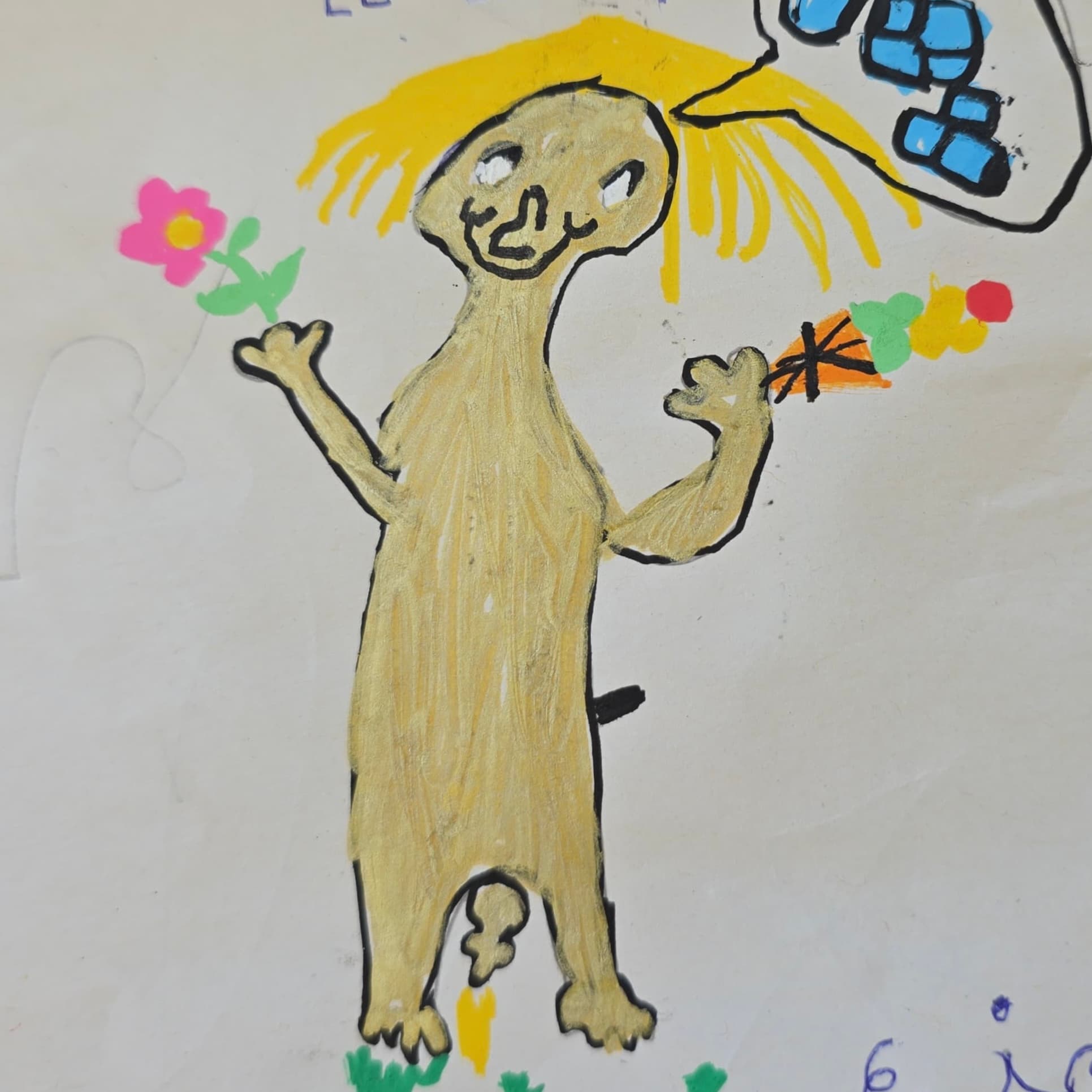 Child drawing